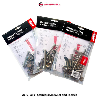 AXIS Foils Stainless Screwset and Toolset