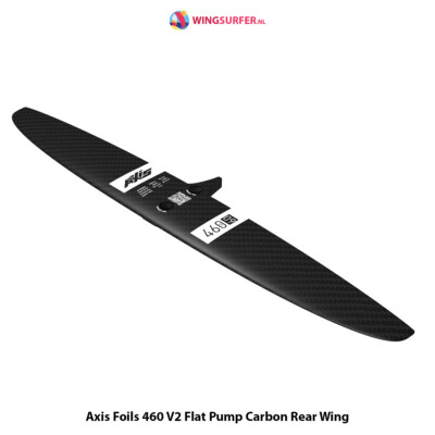 AXIS Foils - 460mm v2 Flat Pump Carbon Rear Wing