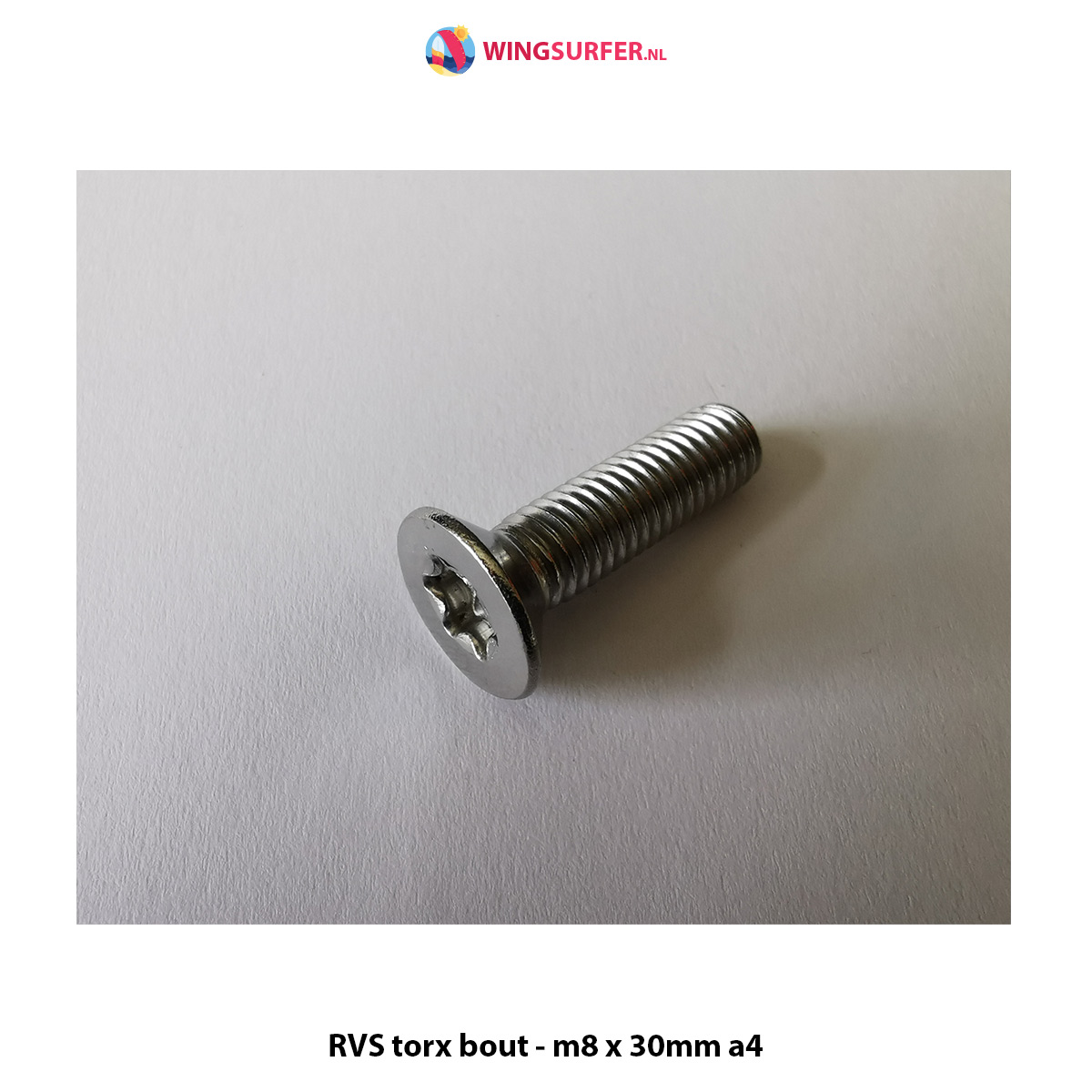4 x Edelstahl Torx-Schrauben – M8 x 30 mm A4
