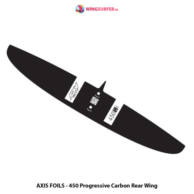 AXIS FOILS – 450 Progressive Carbon Heckflügel
