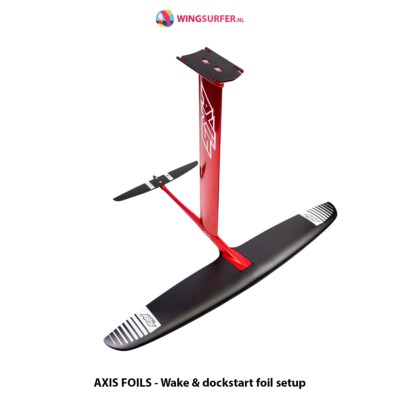 AXIS FOILS - Wake & dockstart foil setup