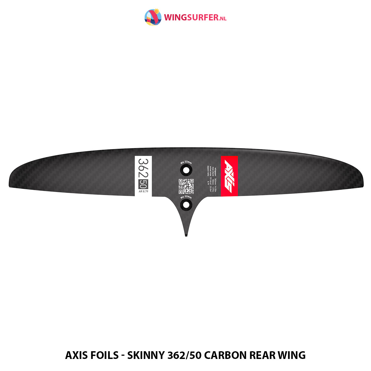 AXIS FOILS Skinny - 362/50 Carbon Rear Wing – Bild 2