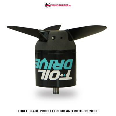 Foil Drive Three Blade Propeller Hub and Rotor Bundle