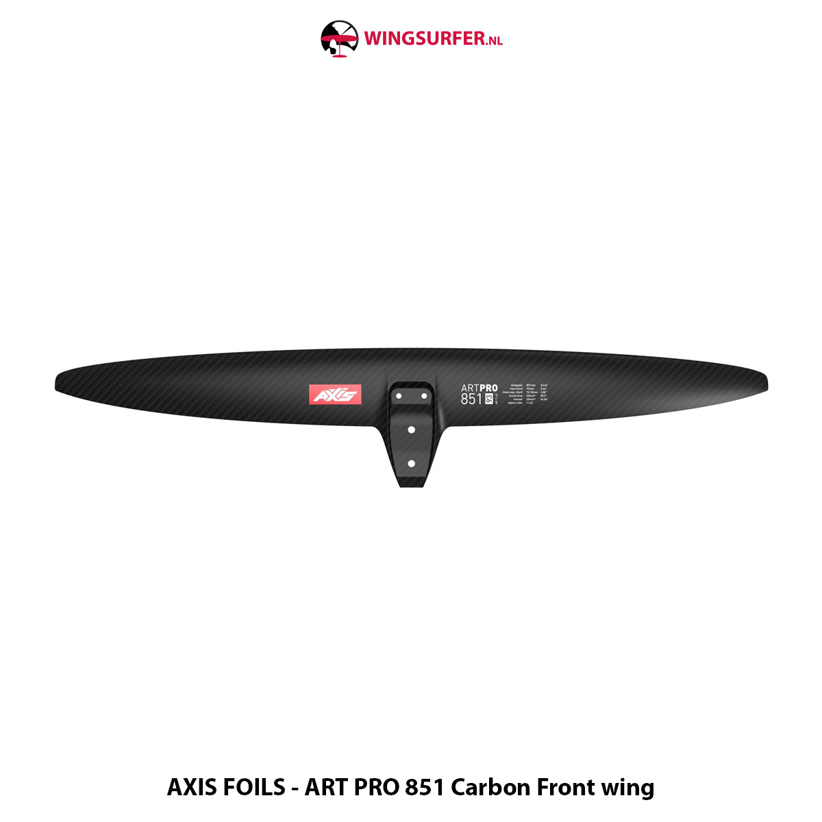 AXIS FOILS ART PRO 851 Carbon Front Wing – Bild 3