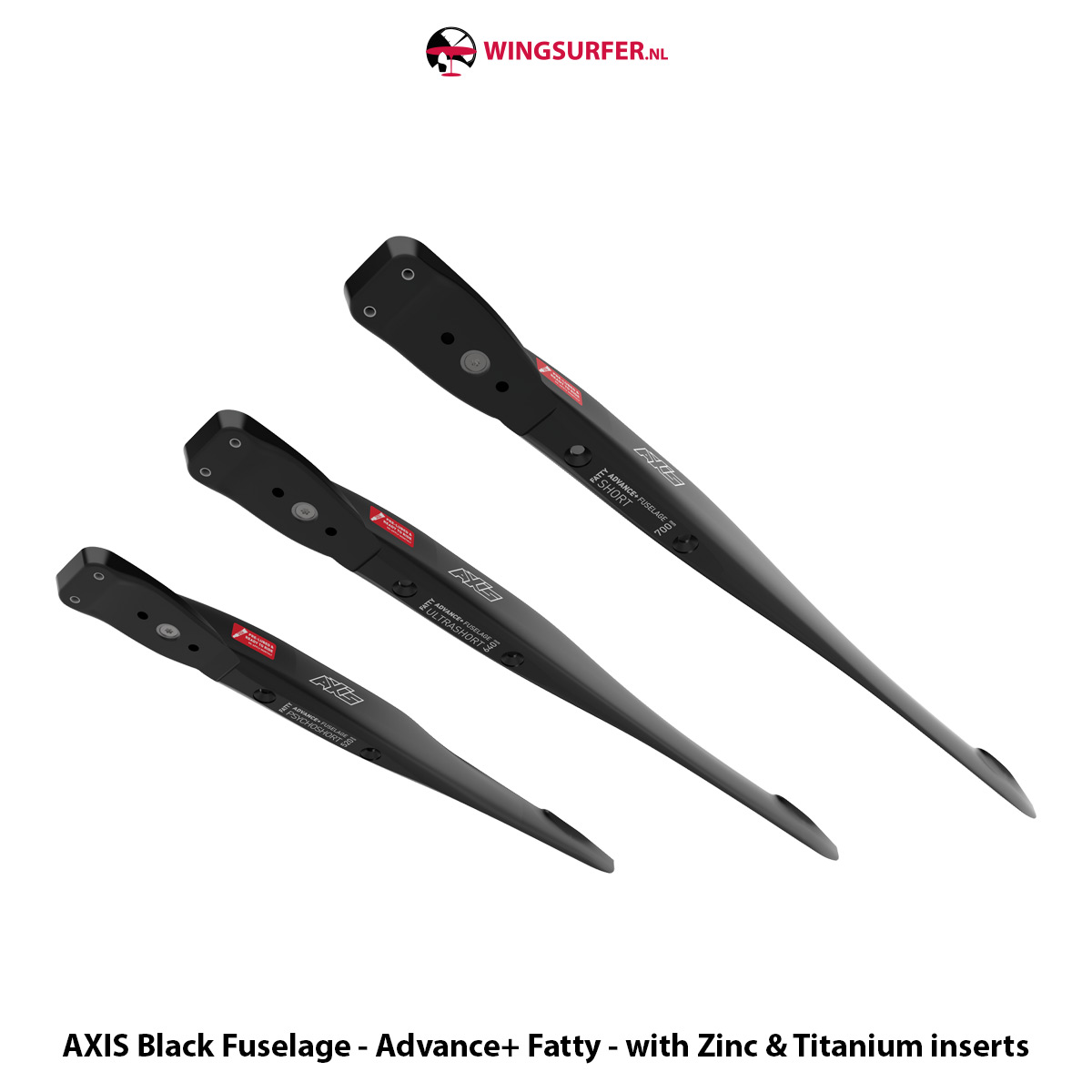 AXIS FOILS Black Fuselage - Advance+ 60 Fatty – Bild 2