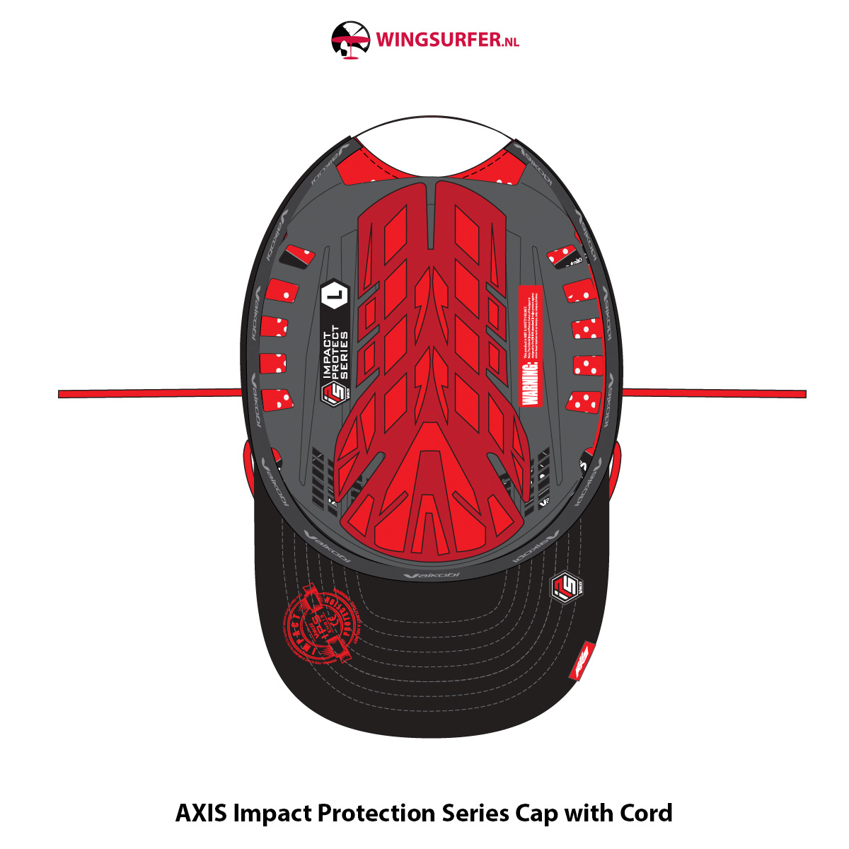 AXIS Impact Protection Series Cap with Cord – Bild 2