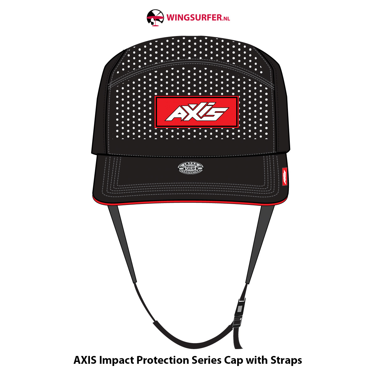 AXIS Impact Protection Series Cap with Straps