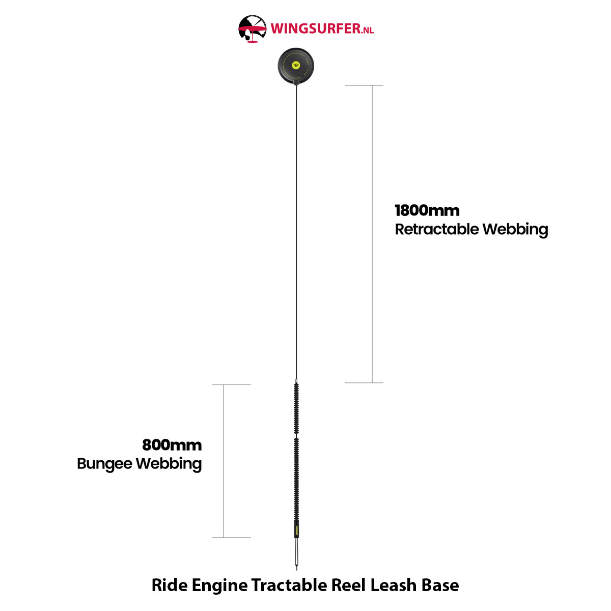 Ride Engine Tractable Reel Leash Base – Bild 3