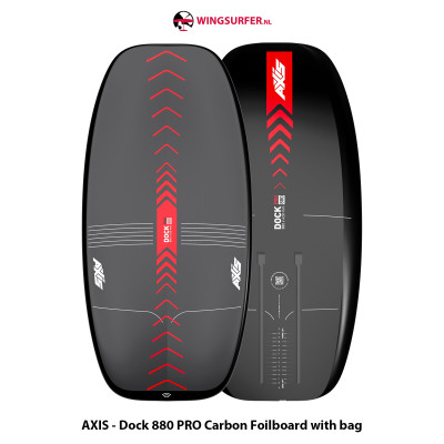 AXIS Dock 880 PRO Carbon Foilboard with bag